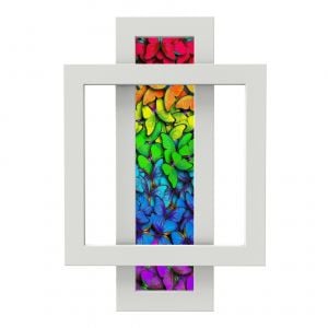 Calorifer decorativ colorat 600/900 mm COMBI GLASS 0