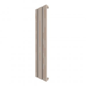 CALORIFER INVISIBLE 40 WOOD 1500*18 RAL 9010 + KIT Beige YW370F 1