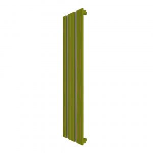 CALORIFER INVISIBLE 40 WOOD 1500*18 RAL 9010 + KIT Green YW270F 1
