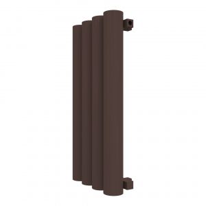 CALORIFER MEGA BURLANI 800*04 RAL 9010 + KIT Chocolate Brown 8017 1